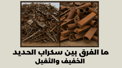 ما الفرق بين سكراب الحديد الخفيف والثقيل